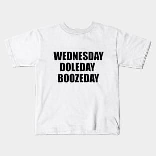 Wednesday Doleday Kids T-Shirt